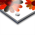 Plaid Botanica 3 - Contemporary Floral Art Prints Acrylic print