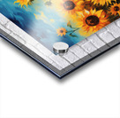 Le Soleil Se Souvient - The Sun Remembers - Warm Floral Art Prints Acrylic print