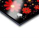 Jardin Geometrique - Geometric Garden - Graphic Floral Art Prints Acrylic print