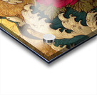 Hana To Nami No Uta 花と波の詩 - Poem Of Flowers And Waves - Japanese Floral Seascape Art Prints Acrylic print