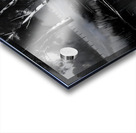 By the Riverbank - Monochrome Landscape Art Prints Acrylic print