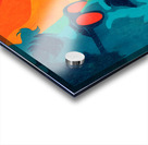 Intellectual Smoke – Vintage Pop Portrait Art Print Acrylic print