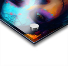 Calavera Azul D a de los Muertos Sugar Skull Acrylic print