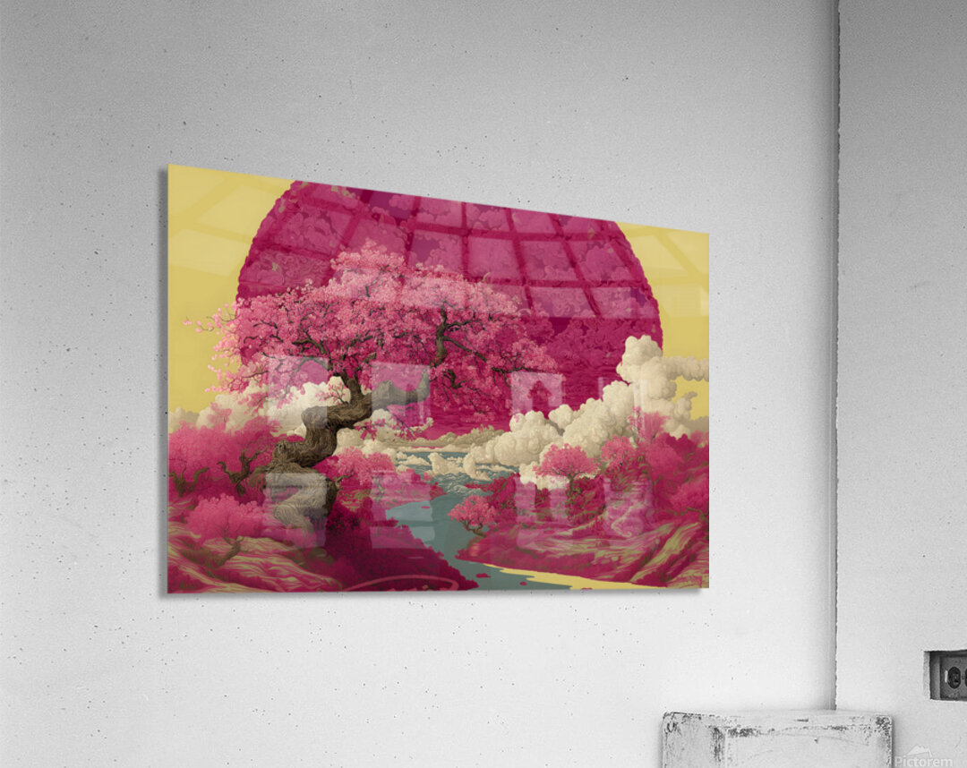 Haru No Uta 春の歌 - Song Of Spring - Japanese Cherry Blossom Art Prints Acrylic Print