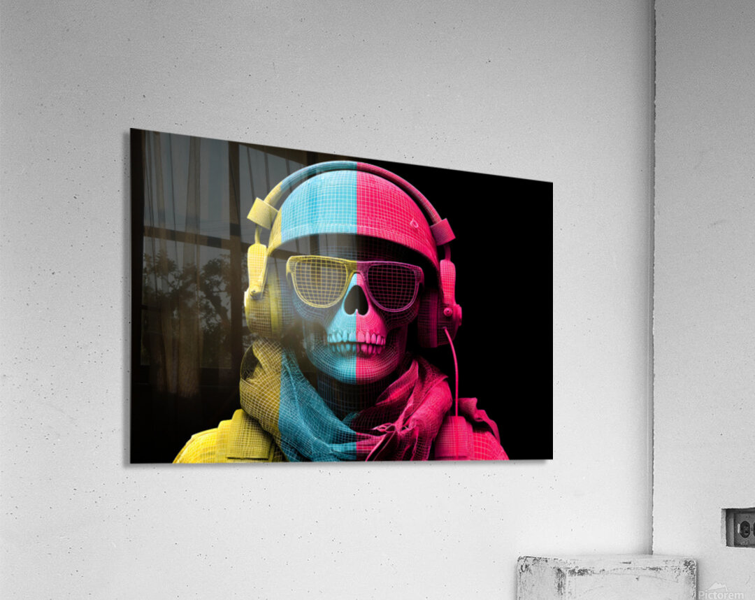 NPC - Non Player Character Digital Print Acrylic Print