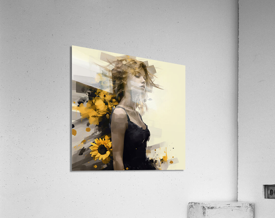 Mania – Pop Surreal Portrait Art Print Acrylic Print