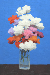 Fiori NellAzzurro - Flowers In The Blue - Italian Floral Art Prints