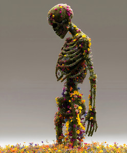 Decay In Bloom - Sculptural Botanical Art Prints