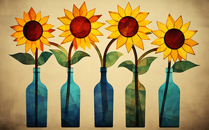 Hold The Line - Sunflower Row Art Prints