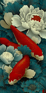 Seishin No Koun 精神の幸運 - Spiritual Good Fortune - Japanese Floral Art Prints