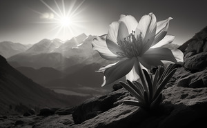 Alone – Dramatic Seascape Art Print