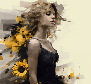 Mania – Pop Surreal Portrait Art Print