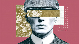 Blind Ambition – The Gentleman’s Veil Portrait Art Print