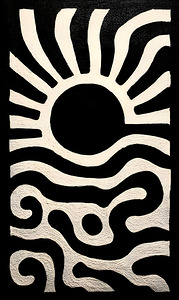 Heatwave – Minimal Abstract Print