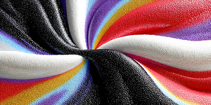 Chromatic Vortex – Swirl Abstract Print