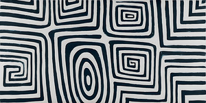 Urban Maze – Monochrome Abstract Print