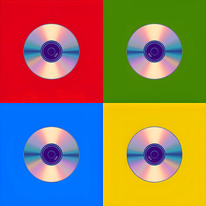 Permanent Mix – Compact Disc Pop Art Print