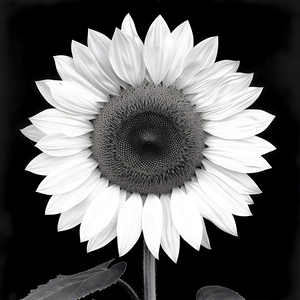 Sunflower Selfie 10 - Sunflower Portrait Art Prints