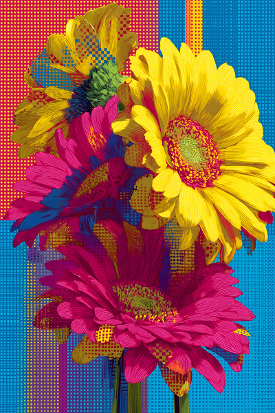 Atomic Blossom Print