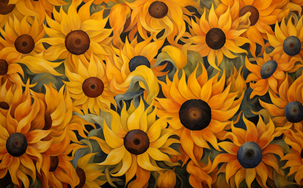 Jubilee - Sunflower Celebration Art Prints Print