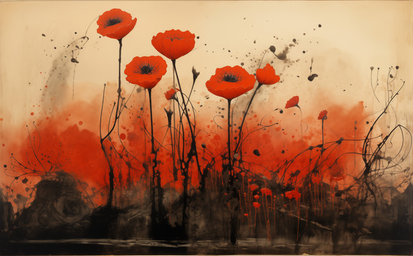 Joy - Whimsical Pop Portrait Art Prints Print