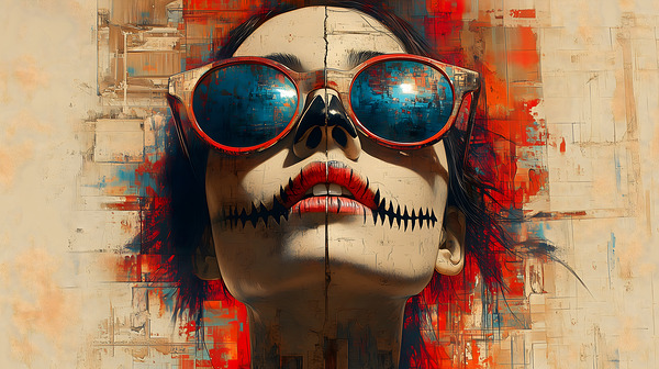 Deseo que Mata – Desire That Kills Vintage Poster Art Print Print