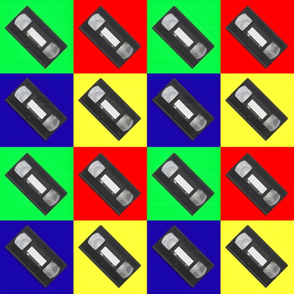 Be Kind Rewind – VHS Pop Art Print Print