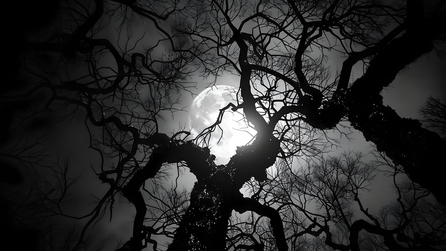 Midnight - Nocturne Landscape Art Prints  Print