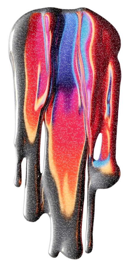 Velocity Palette – Compressed Color Burst Print  Print