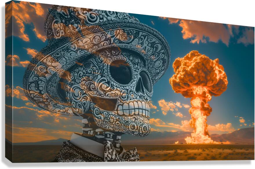 El Ultimo Baile - The Last Dance - Spanish Floral Art Prints Canvas Print