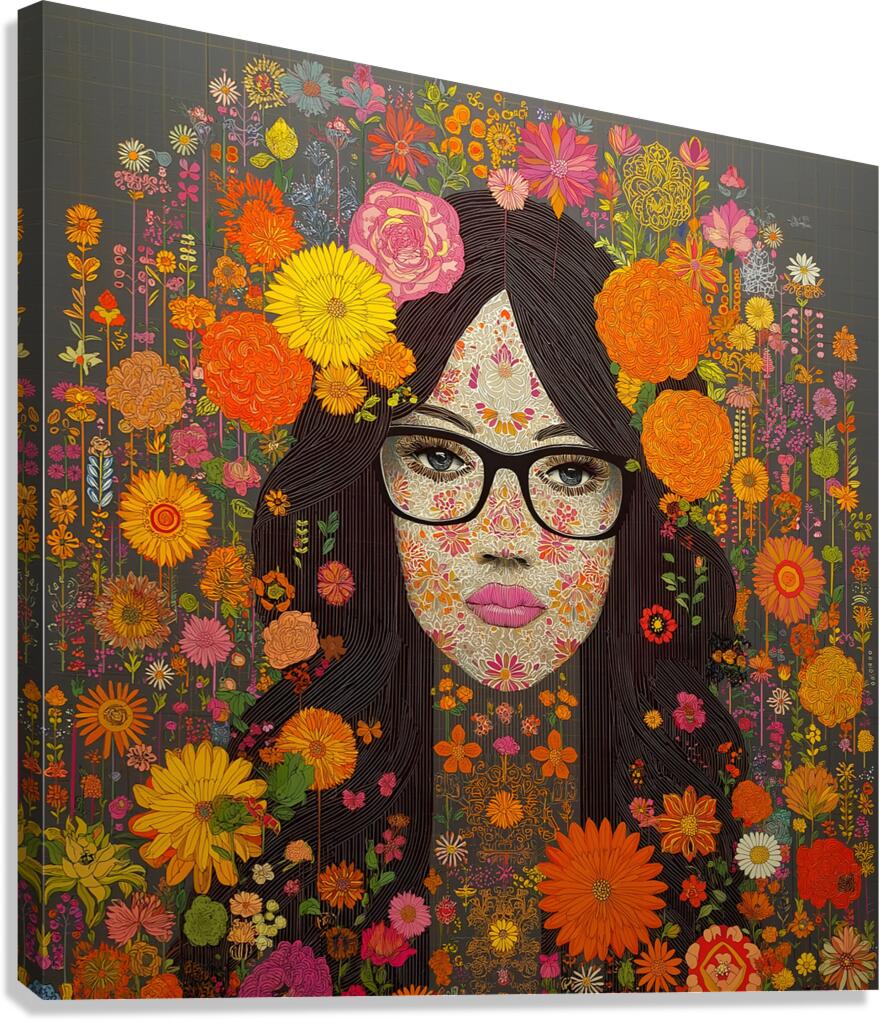 El Intelecto De Los Muertos - The Intellect Of The Dead - Surreal Skull Art Prints Canvas Print