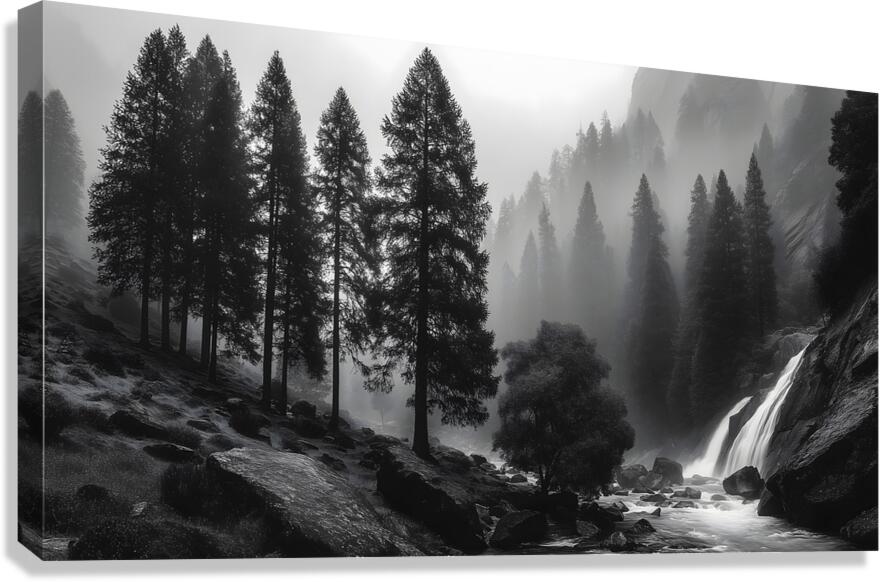 He Restoreth My Soul - Inspirational Landscape Art Prints Canvas Print