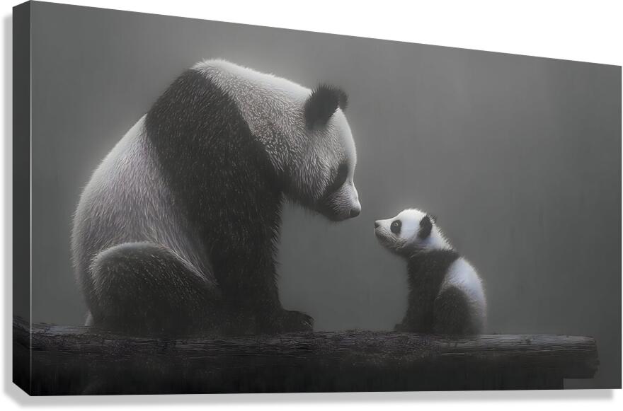 Legacy - Monochrome Symbolic Art Prints Canvas Print