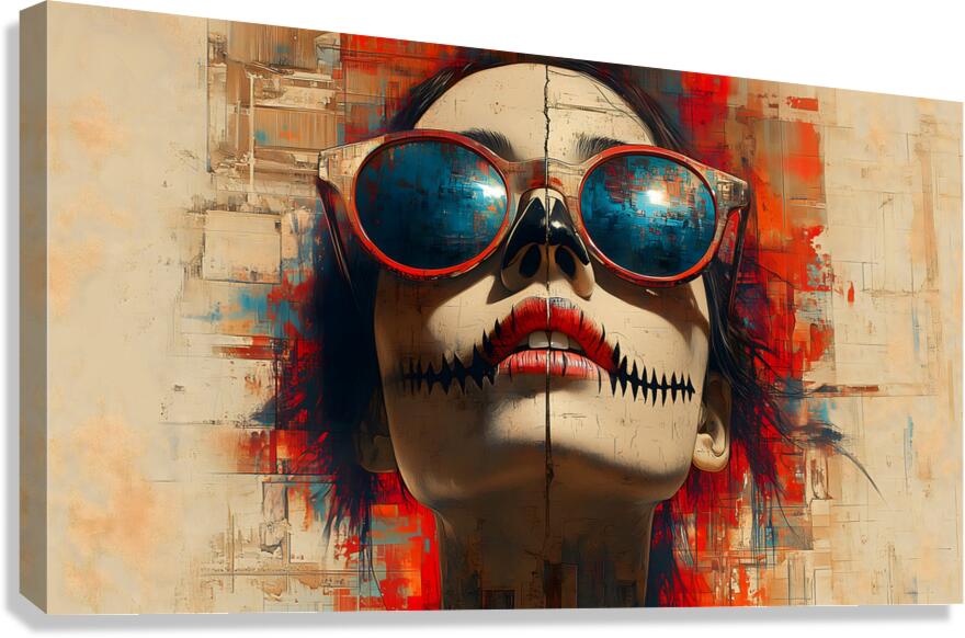 Deseo que Mata – Desire That Kills Vintage Poster Art Print Canvas Print