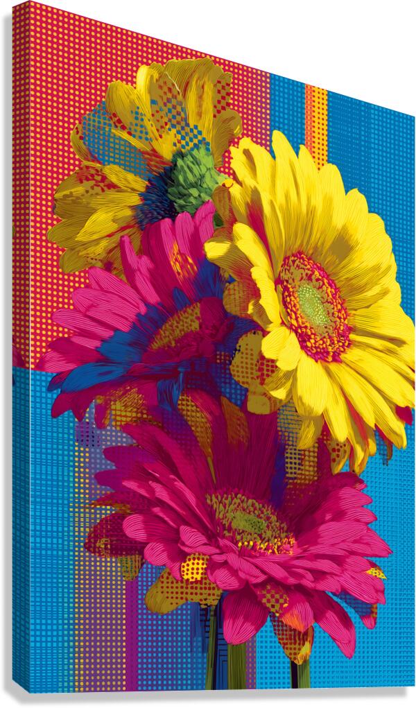 Atomic Blossom Canvas Print