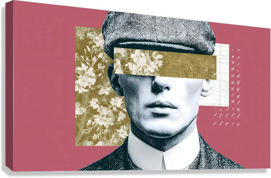 Blind Ambition – The Gentleman’s Veil Portrait Art Print Canvas Print
