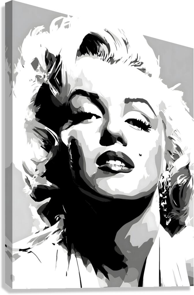 Superstar – Classic Hollywood Pop Art Print Canvas Print