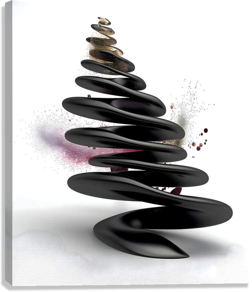 Zen Stack – Minimal Balance Stones Abstract Print Canvas Print