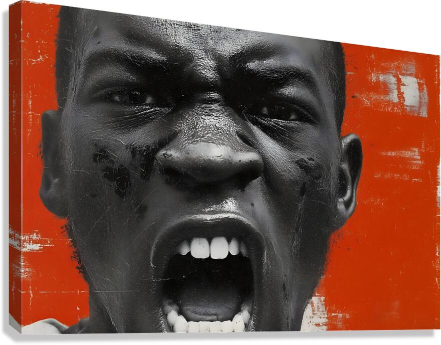 Pearly White – Oral Hygiene Portrait Print Canvas Print