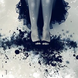 Only Feet Abstract - Playful Graphic Art Prints