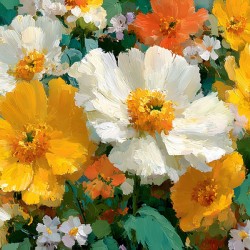 Fleurs Elegantes - Elegant Blooms - Classic Floral Art Prints