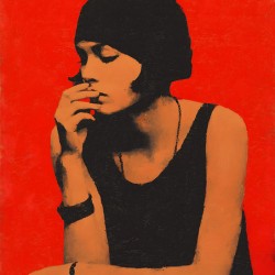 In Silence – Vintage Editorial Portrait Art Print