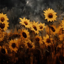 Sunkissed - Golden Sunflower Art Prints
