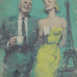 Una Manana en Paris – A Morning in Paris Vintage Poster Art Print