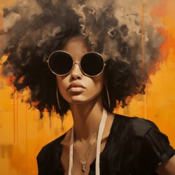 Vibe - Retro Pop Portrait Art Prints