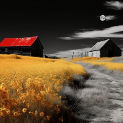 Revival - Sunrise Marsh Landscape Art Prints