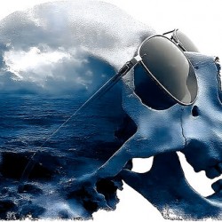 Dead Calm – Modern Seascape Art Print