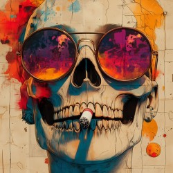 Boss Energy - Pop Surreal Skull Art Prints