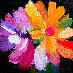 Eclat De Couleurs - Color Shout - Bold Floral Art Prints