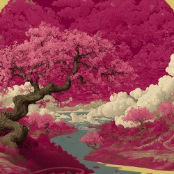 Haru No Uta 春の歌 - Song Of Spring - Japanese Cherry Blossom Art Prints